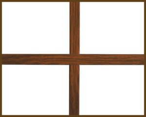 Standard Grid Dark Oak