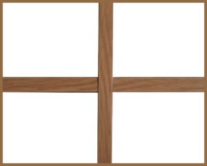 Standard Grid Light Oak