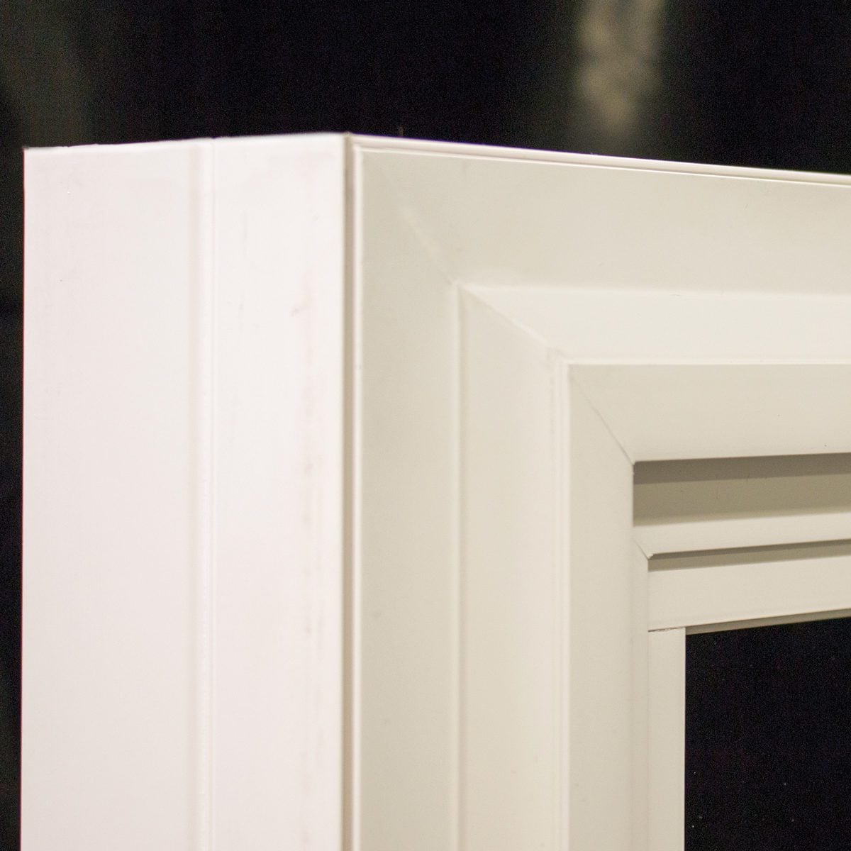 Beveled Exterior for clean exterior lines