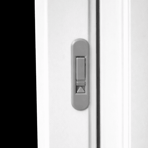 Forced entry rated night latch for safe ventilation