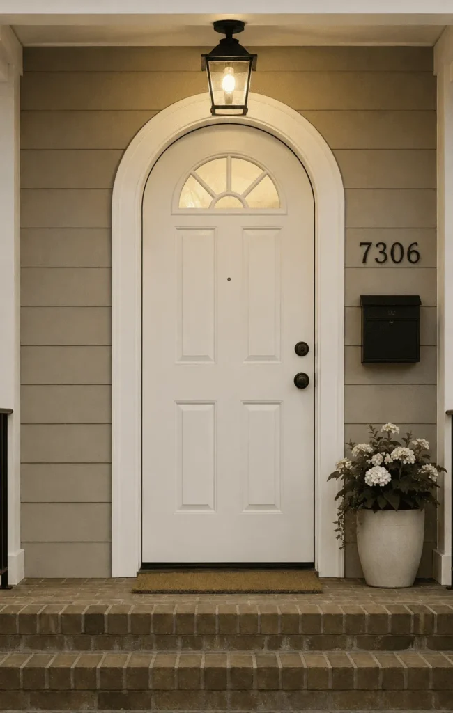 Entry Doors - 20 Gauge - Round Top